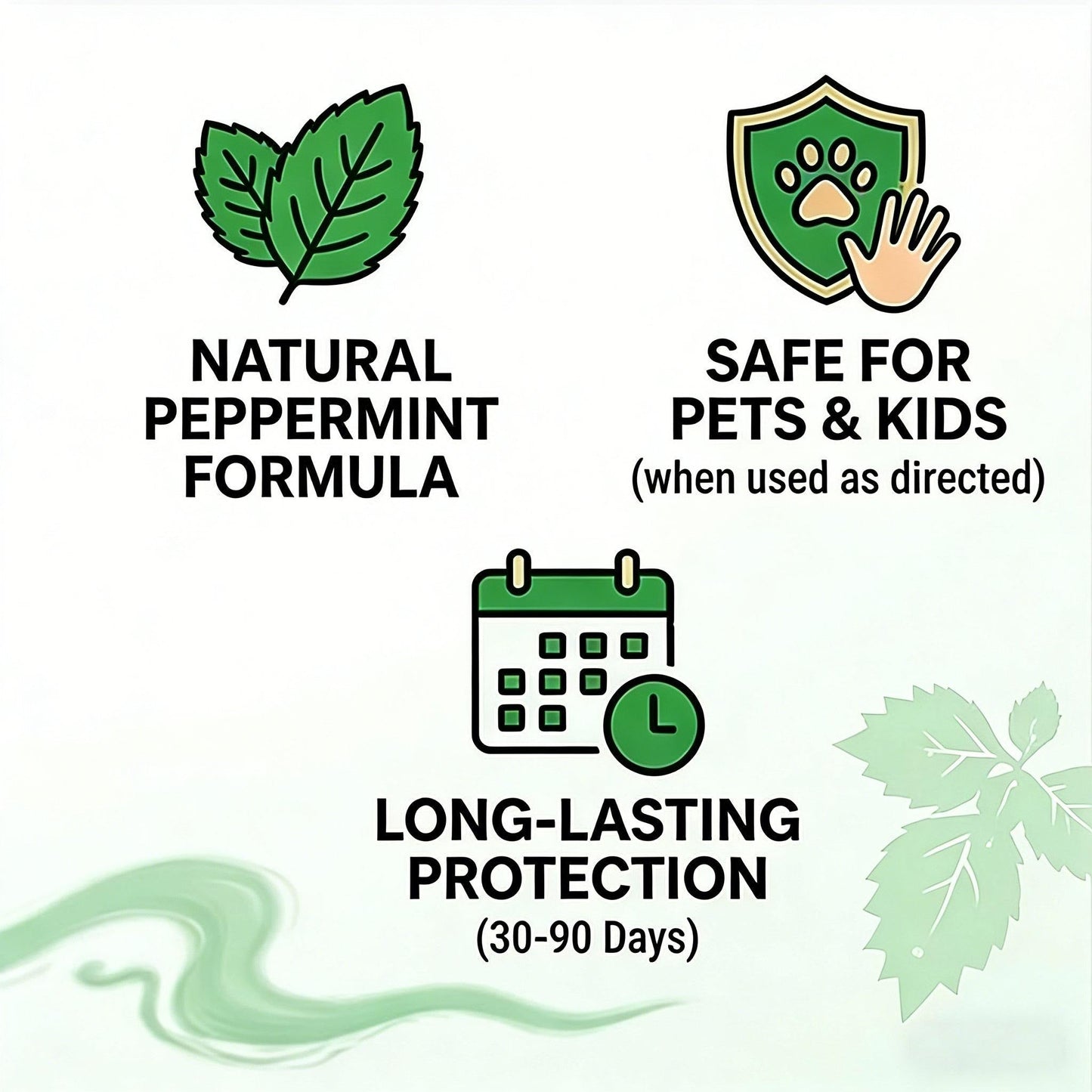 Calverv™ 💥LAST DAY SALE 50%OFF💥🟢 Natural Peppermint Rodent Repellent Tablets – 10 Pack