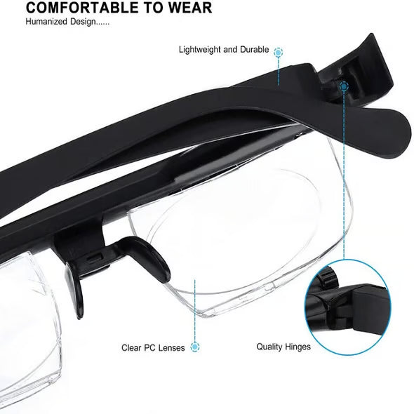 Calverv™ Adjustable Distance And Near Focus Glasses