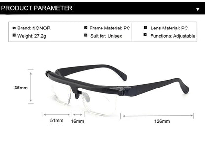 Calverv™ Adjustable Distance And Near Focus Glasses