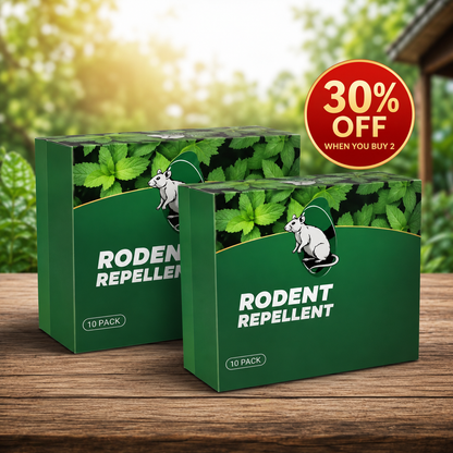 Calverv™ 💥LAST DAY SALE 50%OFF💥🟢 Natural Peppermint Rodent Repellent Tablets – 10 Pack