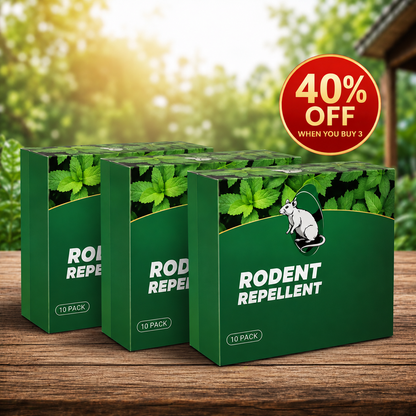 Calverv™ 💥LAST DAY SALE 50%OFF💥🟢 Natural Peppermint Rodent Repellent Tablets – 10 Pack