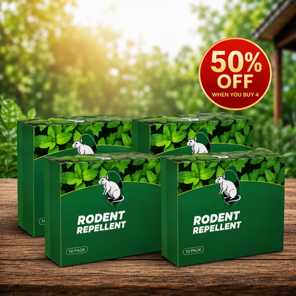 Calverv™ 💥LAST DAY SALE 50%OFF💥🟢 Natural Peppermint Rodent Repellent Tablets – 10 Pack
