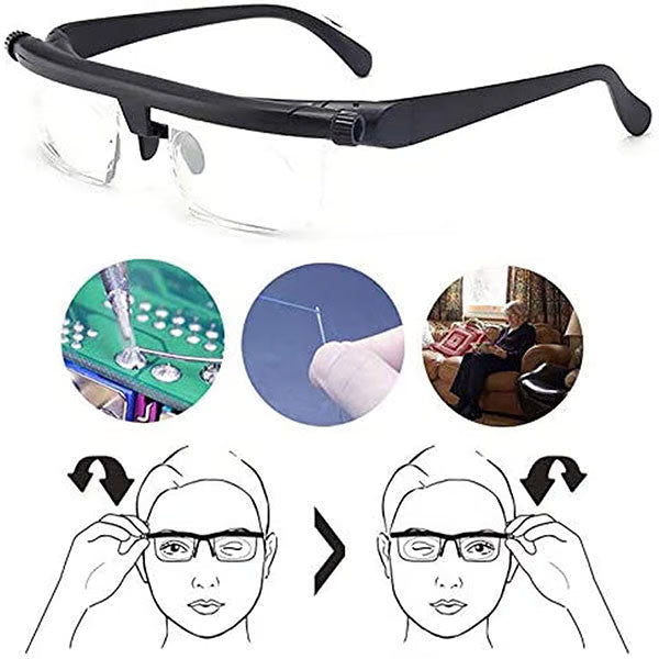 Calverv™ Adjustable Distance And Near Focus Glasses