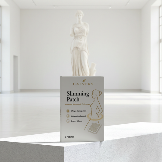 Calverv Slimming Patch – Wide Sculpture Background